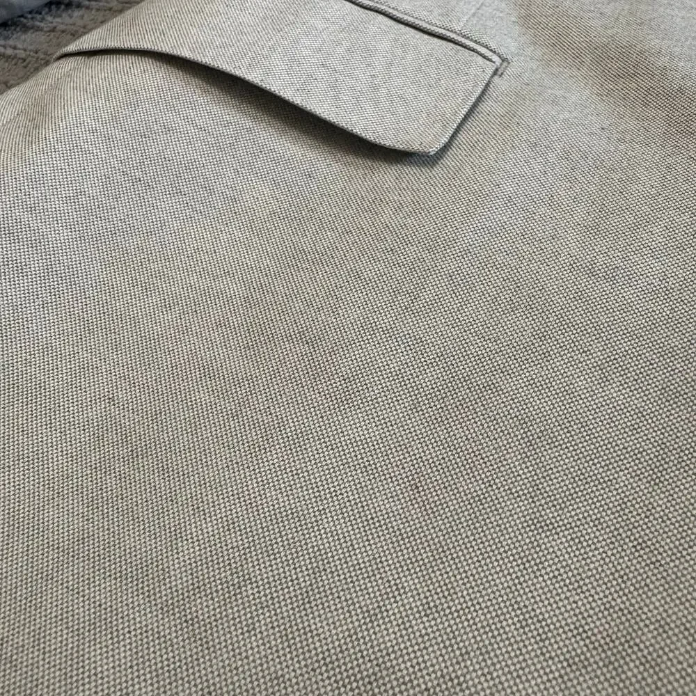 J. Crew Ludlow Suit Jacket Men’s Size 38R Carpini Made In Italy Gray Business